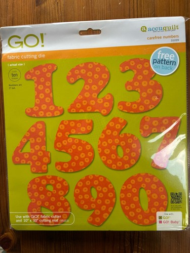 Accuquilt carefree numbers - carefree,
