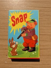 Vintage 1970s Cute Set of 36 "Snap" Playing Cards Bears No.40