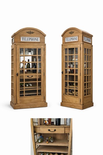 Telephone box style - box, bar