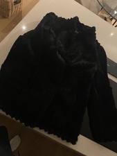 Vintage Real Coney Fur Coat -