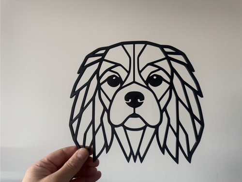 Geometric cavalier king - geometric,