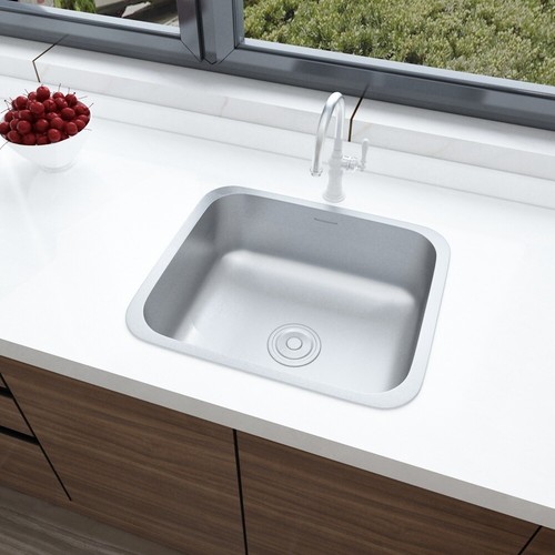 Stainless steel kitchen - kitchen, sink