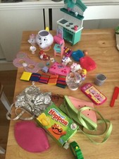 An exciting selection of children’s toys and handbags for a young girl!