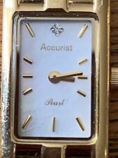 Exquisite Accurist LB255P Cal 5R21 Quartz Ladies Bracelet Watch -14mm -Works