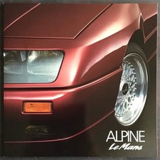 RENAULT ALPINE LE MANS LF Car