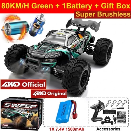 4wd car high - 1/16,