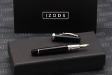 Omas New Style Paragon Black Sterling Silver Fountain Pen