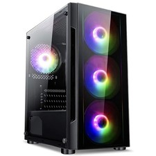 ATX Mid Tower Gaming PC Case