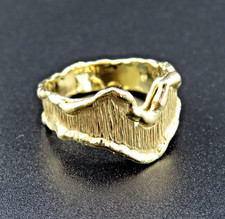 DESIGNER 585 GOLD RING 14K