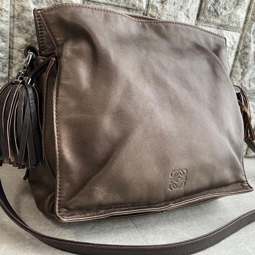 Loewe flamenco brown nappa - flamenco,