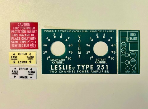 Leslie speaker 251 amp - speaker,