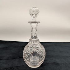 Cut Crystal  Sherry Decanter &