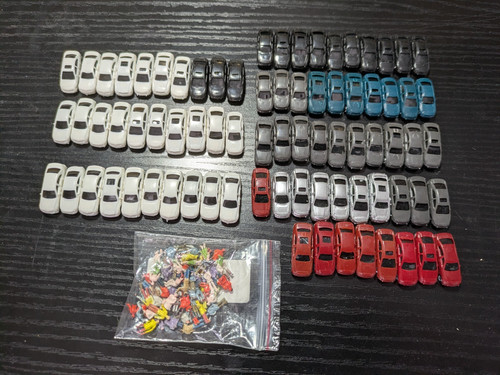 Gauge scale 78 x cars - n,
