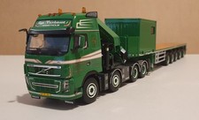 WSI Tage Kristensen Volvo FH3 8x4 + Palfinger crane + 5 axle ballast trailer 