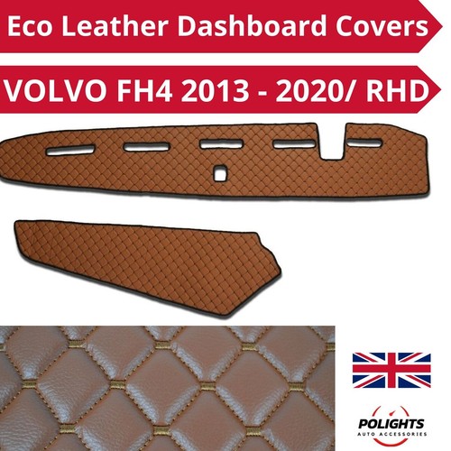 Eco leather brown - leather,
