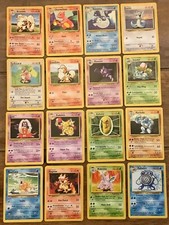Pokemon Base set uncommon All