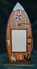 AWESOME FISHING THEME ROW BOAT PICTURE PHOTO FRAME!! 