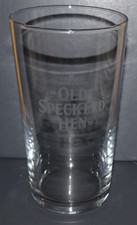 OLD SPECKLED HEN MORLAND PINT GLASS 6 INCHES (15CM)