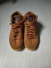 Tan Suede Adidas Hi Tops