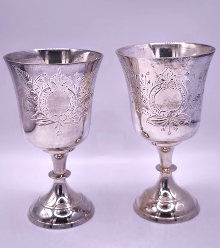 Vintage pair epns silver - vintage,