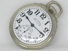 RARE ILLINOIS 21 JEWEL 60 HOUR