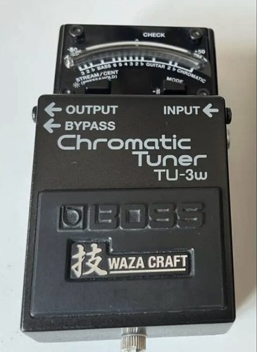 Boss tu3w chromatic tuner - tuner, waza