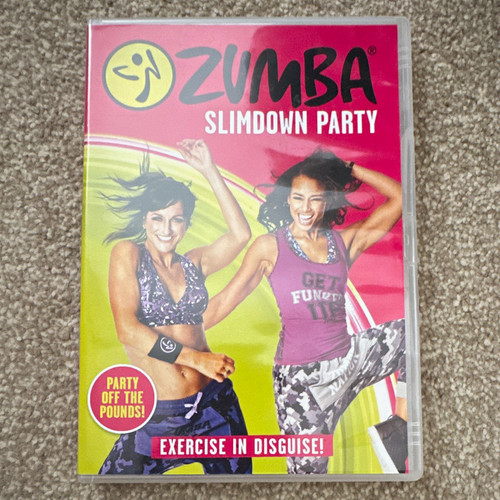 Zumba slimdown party dvd - zumba,