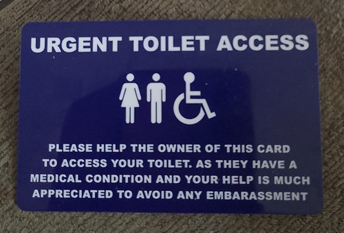 Urgent toilet access medical - toilet,
