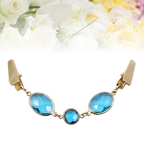 Blue sweater clip durable - blue,