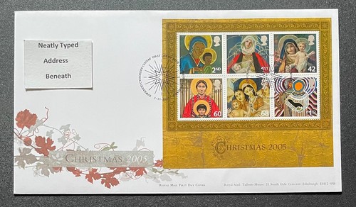 2005 christmas mini - christmas, mini-sheet
