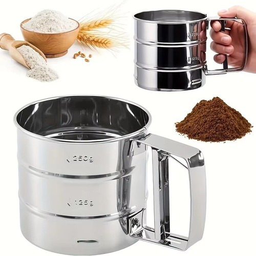 Rotary hand crank cup flour - rotary,