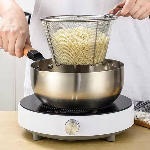 New stainless steel - new, frying