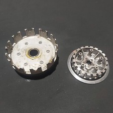 GENUINE YAMAHA DT175 1976 INNER AND OUTER CLUTCH BASKETS HUBS