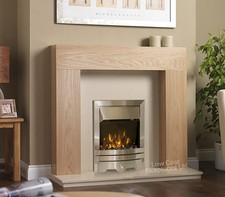 Electric oak wood surround - oak,