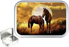 Horse Moon, Silver Hinged
