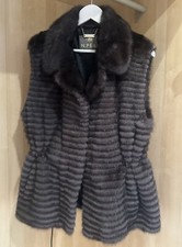 N.Peal Mink Fur Gilet Size Large    #6