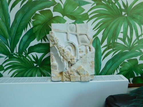 Stunning plaster bas relief - stunning,