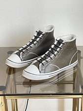 TRETORN Khaki Green Leather