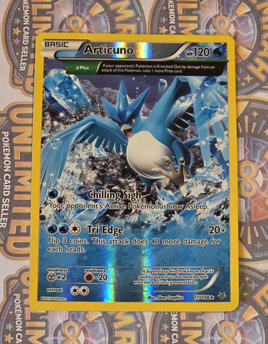 Articuno holo rare roaring - articuno,