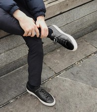 Loake Lifestyle black leather