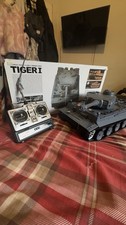 Heng Long German Tiger 1/16 Scale Military Model Kit Tank *Read Description*