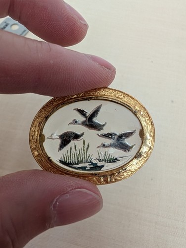 Vintage mizpah gold tone birds - mizpah,
