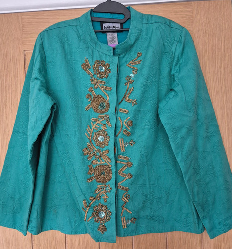 Indigo moon statement jacket - indigo,