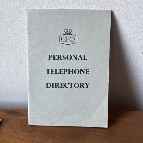 Personal telephone directory - telephone,