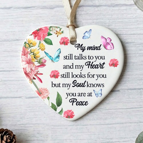 Memorial plaque gift floral - memorial,