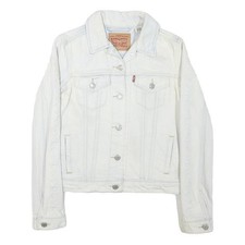 LEVI'S Womens White Cotton