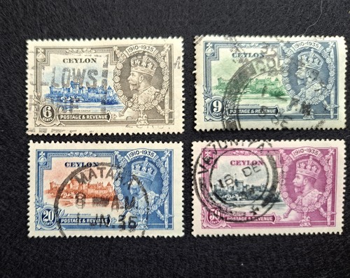 Ceylon kgv 1935 silver - ceylon., 1935.