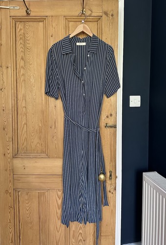 Roman striped jumpsuit size - jumpsuit,