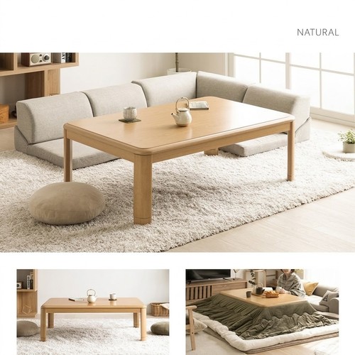 Kotatsu table rectangular - table,