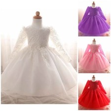 Baby Princess Girls Dress Lace